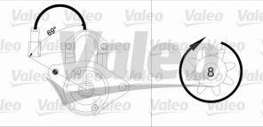 Valeo 455884 - Štartér -