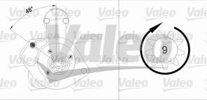 Valeo 455886 - Štartér -