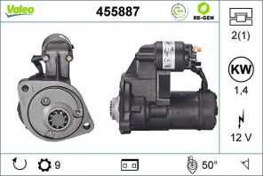 Valeo 455887 - Štartér -