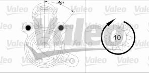 Valeo 455890 - Štartér -