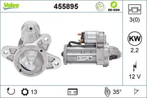 Valeo 455895 - Štartér -