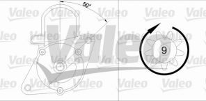 Valeo 455931 - Štartér -