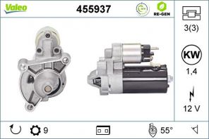Valeo 455937 - Štartér -