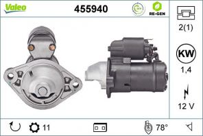 Valeo 455940 - Štartér -