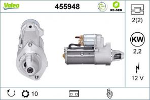 Valeo 455948 - Štartér -