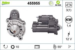 Valeo 455955 - Štartér -