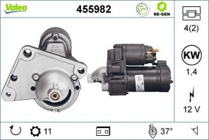 Valeo 455982 - Štartér -