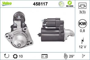 Valeo 458117 - Štartér -