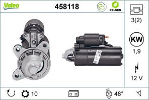 Valeo 458118 - Štartér -