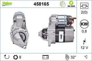 Valeo 458165 - Štartér -