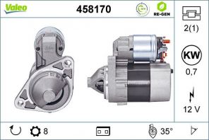 Valeo 458170 - Štartér -
