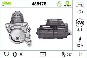 Valeo 458178 - Štartér -