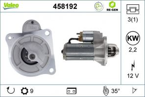 Valeo 458192 - Štartér -