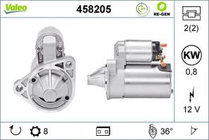 Valeo 458205 - Štartér -