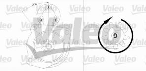 Valeo 458212 - Štartér -