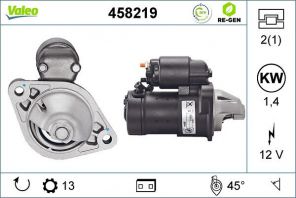 Valeo 458219 - Štartér -