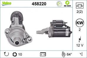 Valeo 458220 - Štartér -