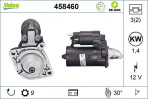 Valeo 458460 - Štartér -