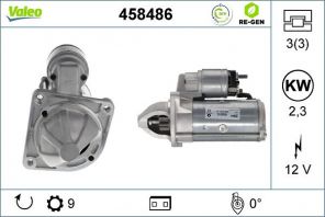 Valeo 458486 - Štartér -