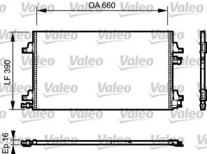 Valeo 814006 - Kondenzátor -