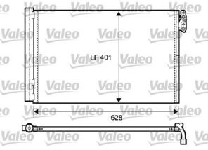Valeo 814011 - Kondenzátor -