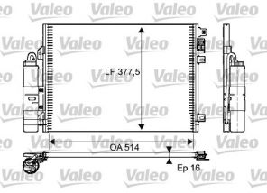 Valeo 814051 - Kondenzátor -