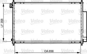 Valeo 814159 - Kondenzátor -