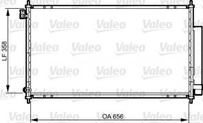 Valeo 814242 - Kondenzátor -