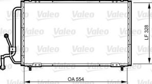 Valeo 816835 - Kondenzátor -