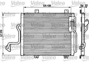 Valeo 816863 - Kondenzátor -