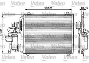Valeo 816865 - Kondenzátor -