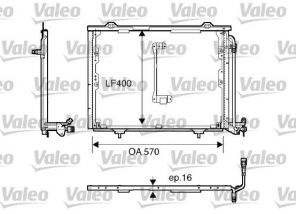 Valeo 816900 - Kondenzátor -