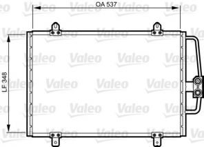 Valeo 816912 - Kondenzátor -