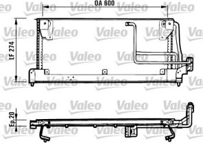 Valeo 816924 - Kondenzátor -