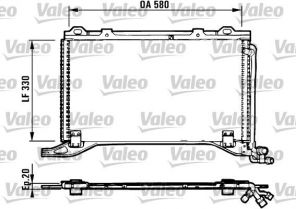 Valeo 816949 - Kondenzátor -