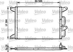 Valeo 816985 - Kondenzátor -