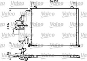 Valeo 816987 - Kondenzátor -