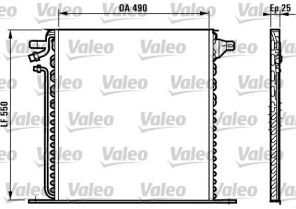 Valeo 817011 - Kondenzátor -