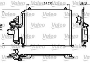 Valeo 817061 - Kondenzátor -