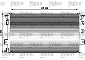 Valeo 817073 - Kondenzátor -