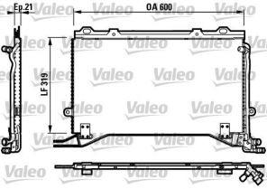 Valeo 817235 - Kondenzátor -