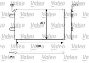 Valeo 817245 - Kondenzátor -