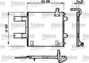 Valeo 817246 - Kondenzátor -