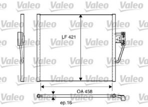 Valeo 817248 - Kondenzátor -