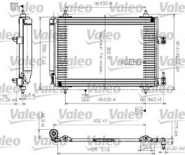 Valeo 817464 - Kondenzátor -