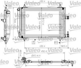 Valeo 817465 - Kondenzátor -