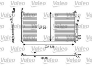 Valeo 817493 - Kondenzátor -