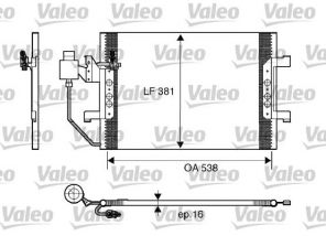 Valeo 817504 - Kondenzátor -