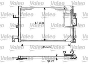 Valeo 817507 - Kondenzátor -