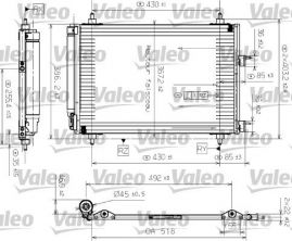 Valeo 817524 - Kondenzátor -